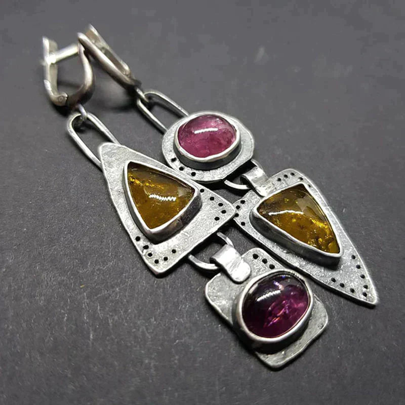 Chic - Boucles d'oreilles triangle vintage