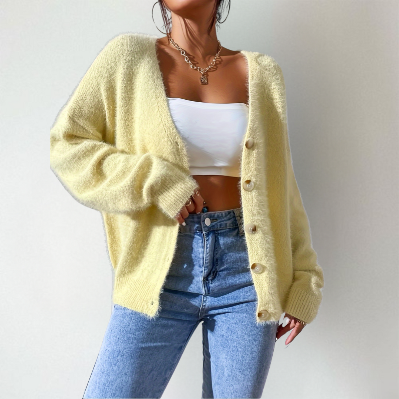 Giselle | Élégant Gilet en Tricot