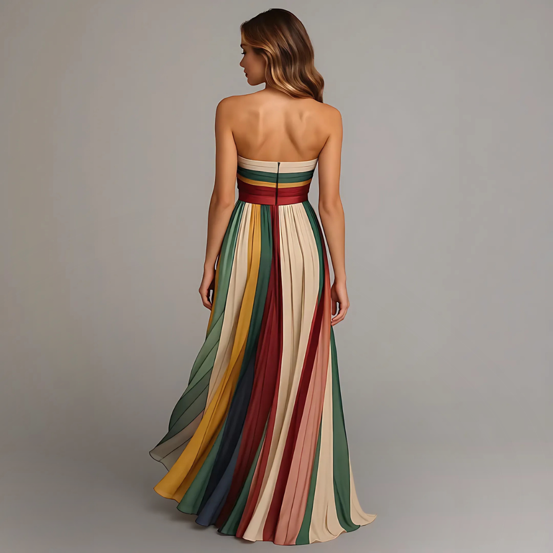 Fiorella™ | Robe sans manches colorée