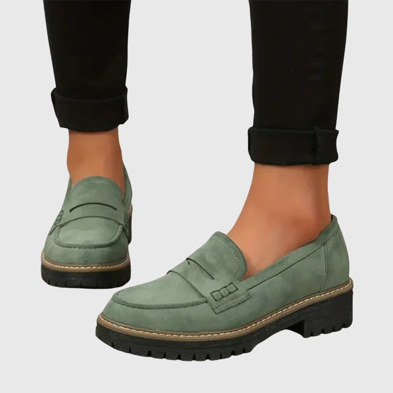 Lilia | Mocassins en Suède Intemporels