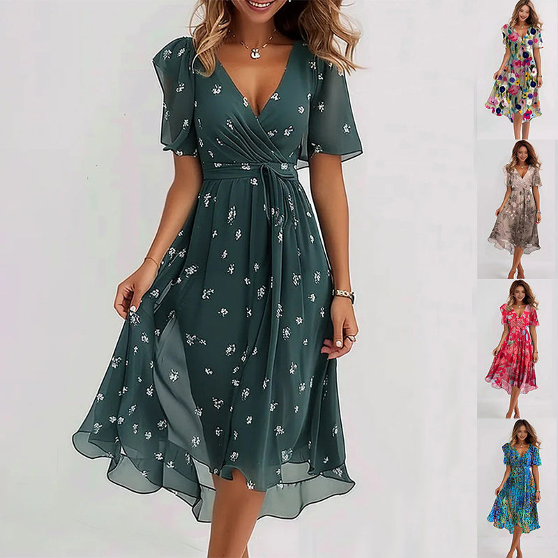 LILY™ - ROBE D'ÉTÉ ÉLÉGANTE AVEC SILHOUETTE FLUIDE