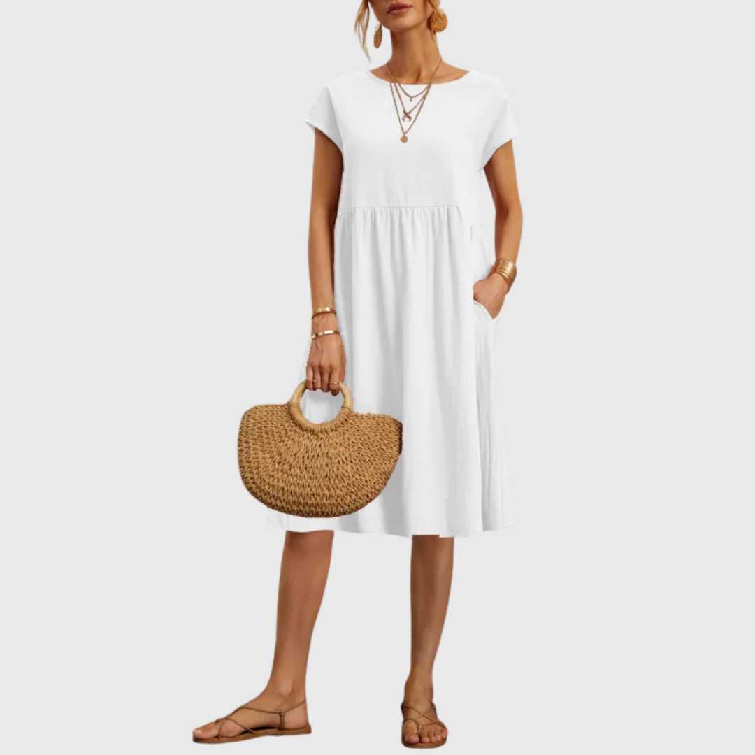 Cavell™ – Robe d'Été avec Élégance Décontractée