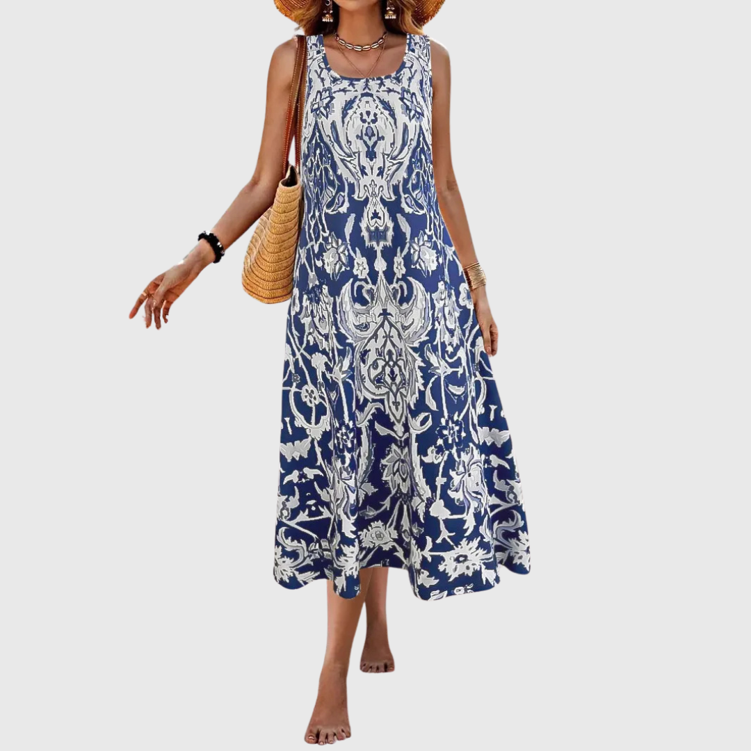 Cavell™ – Robe d'été avec un élégant motif Boho