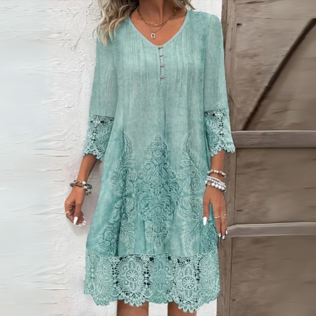 Helle™ | Robe Élégante en Dentelle