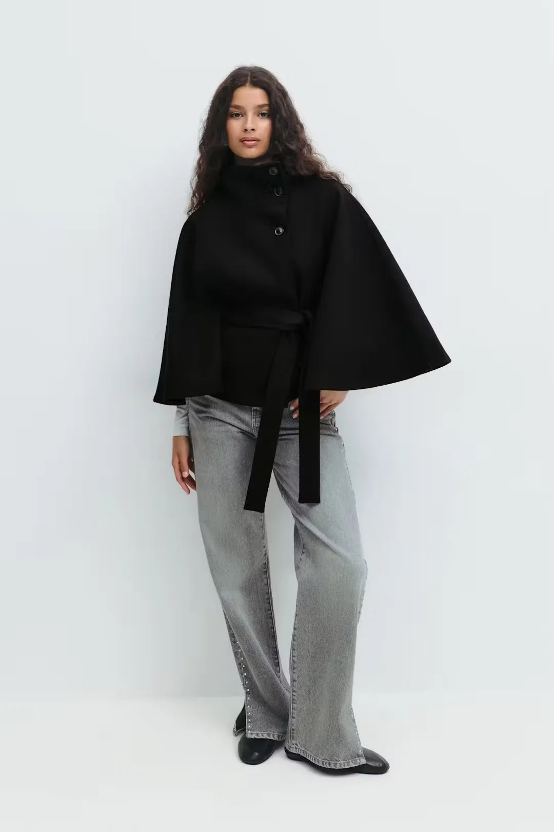 Elsie | Manteau moderne avec ceinture