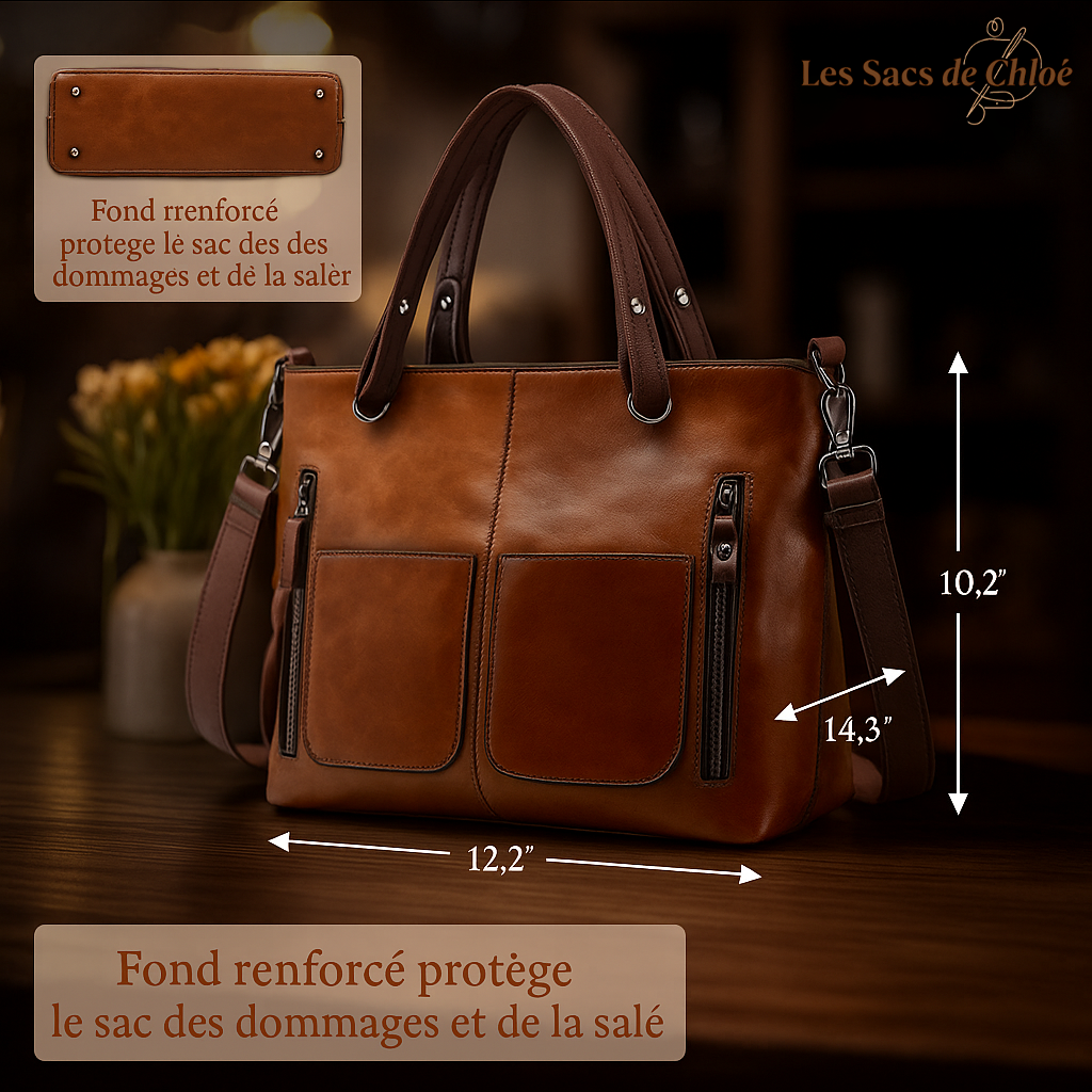 L'Élégance Intemporelle d'Ilse | Sac à Épaule