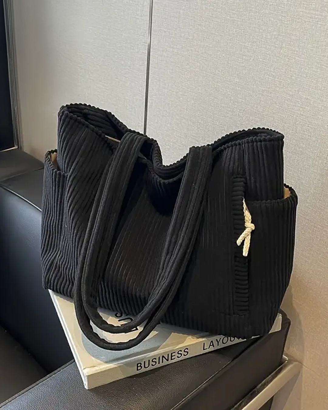 Tilda™ - SAC TOTE RAYÉ AVEC DÉTAIL EN CORDON