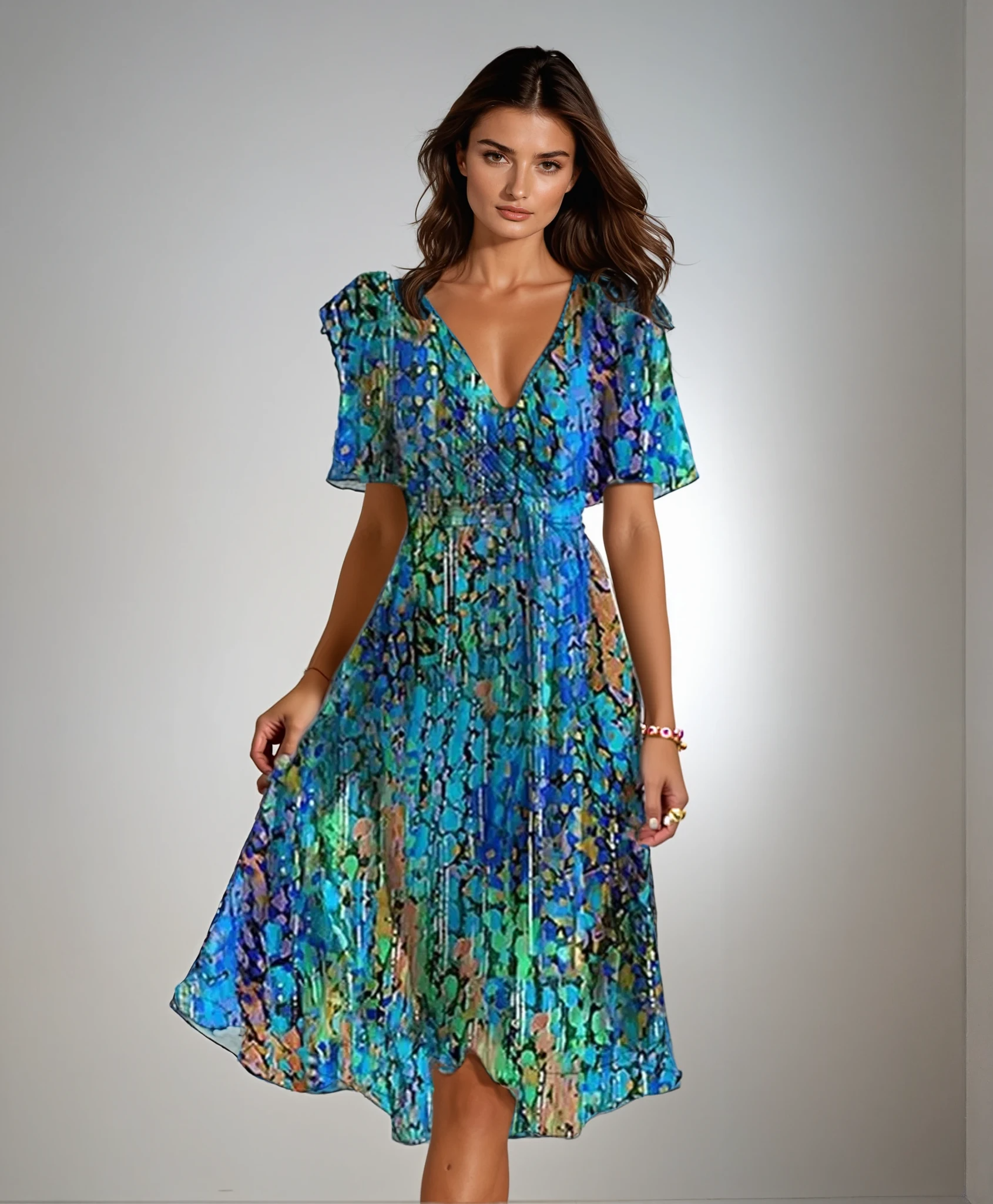 LILY™ - ROBE D'ÉTÉ ÉLÉGANTE AVEC SILHOUETTE FLUIDE