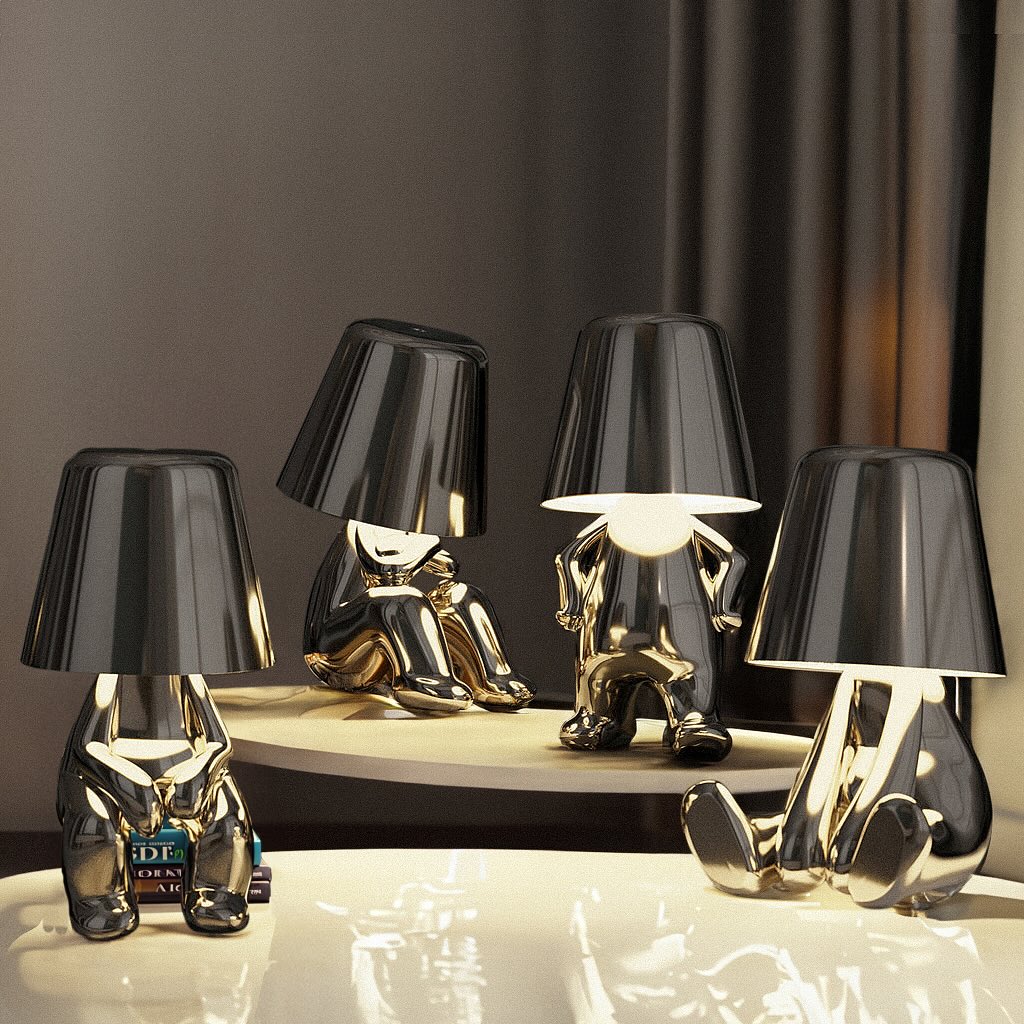 Lampe de table penseur