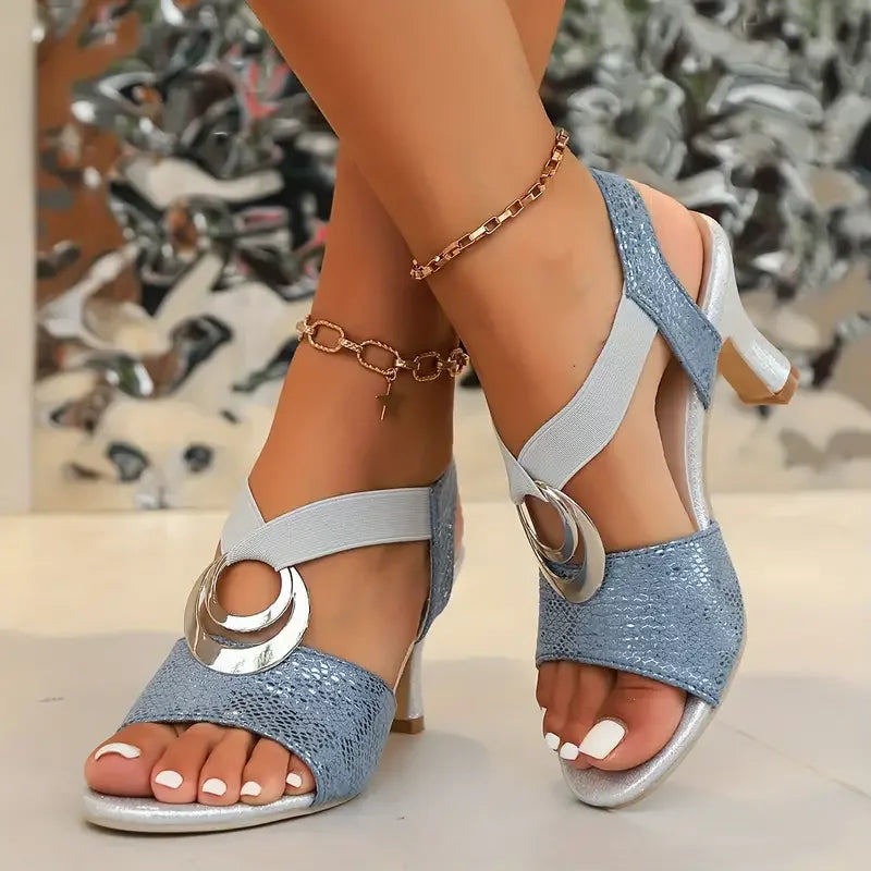 Jasmina™ - ESCARPINS ÉLÉGANTS AVEC BROCHE DÉCORATIVE