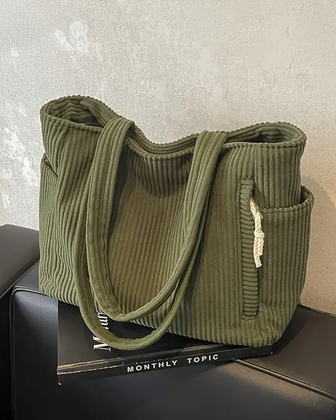 Tilda™ - SAC TOTE RAYÉ AVEC DÉTAIL EN CORDON
