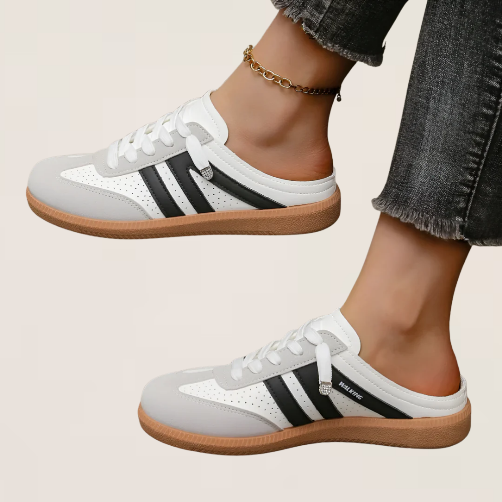 Sierra | Baskets rétro slip-on avec soutien ergonomique