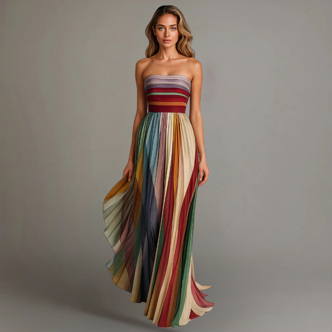 Fiorella™ | Robe sans manches colorée