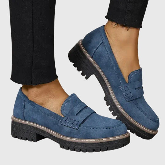 Lilia | Mocassins en Suède Intemporels