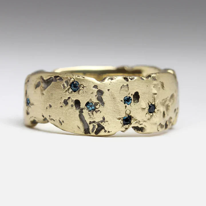 Radiance - Bague en Pierre Bleue