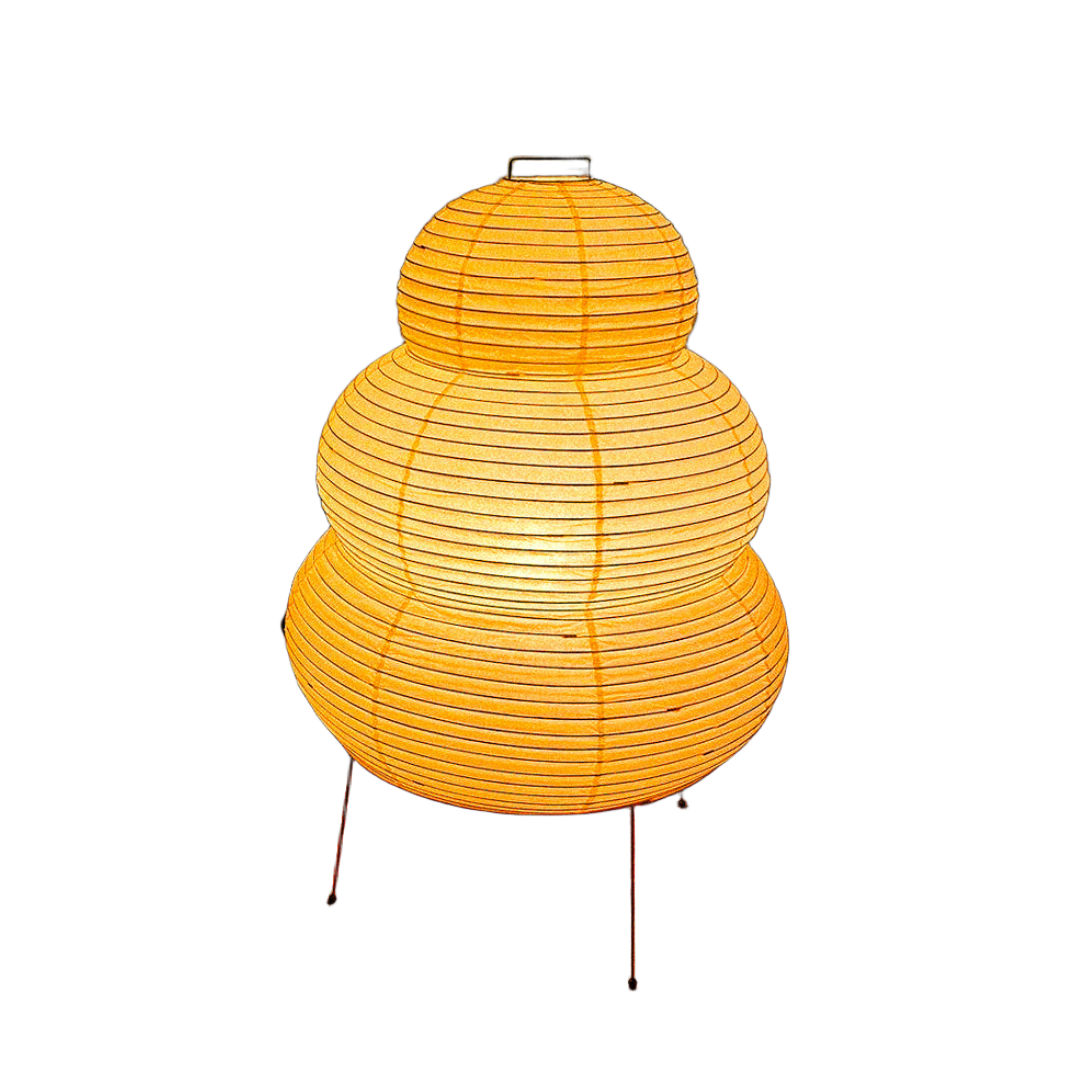 Lampe de sol en papier japonais Iga