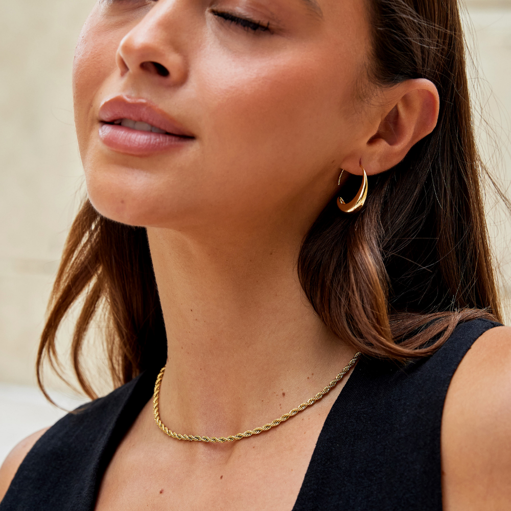 Cina - Boucles d'oreilles en forme de cercle