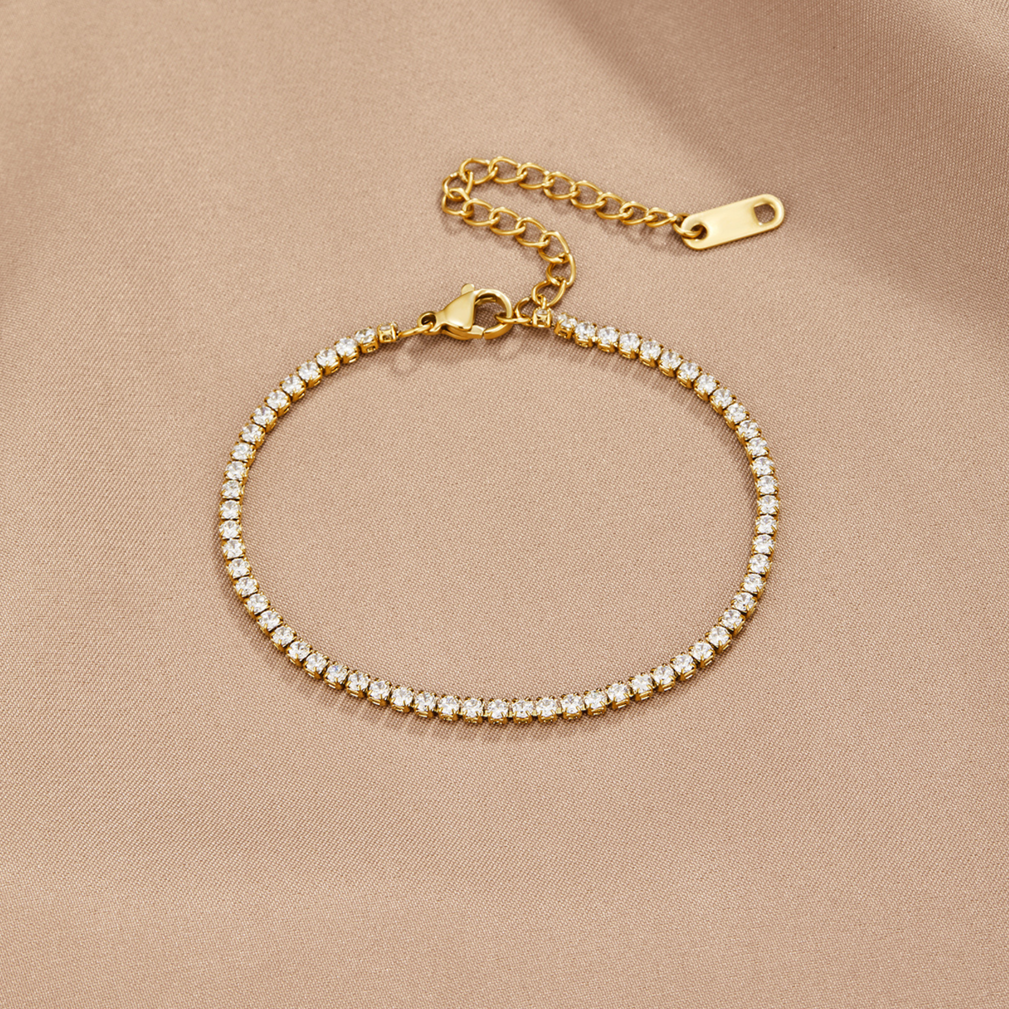 Bracelet Tennis Cordelia en Or