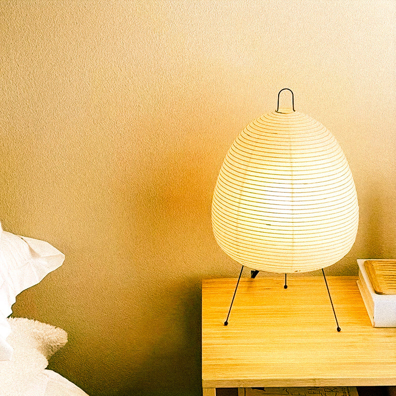 Lampe de Table en Papier de Riz Japonais Numi
