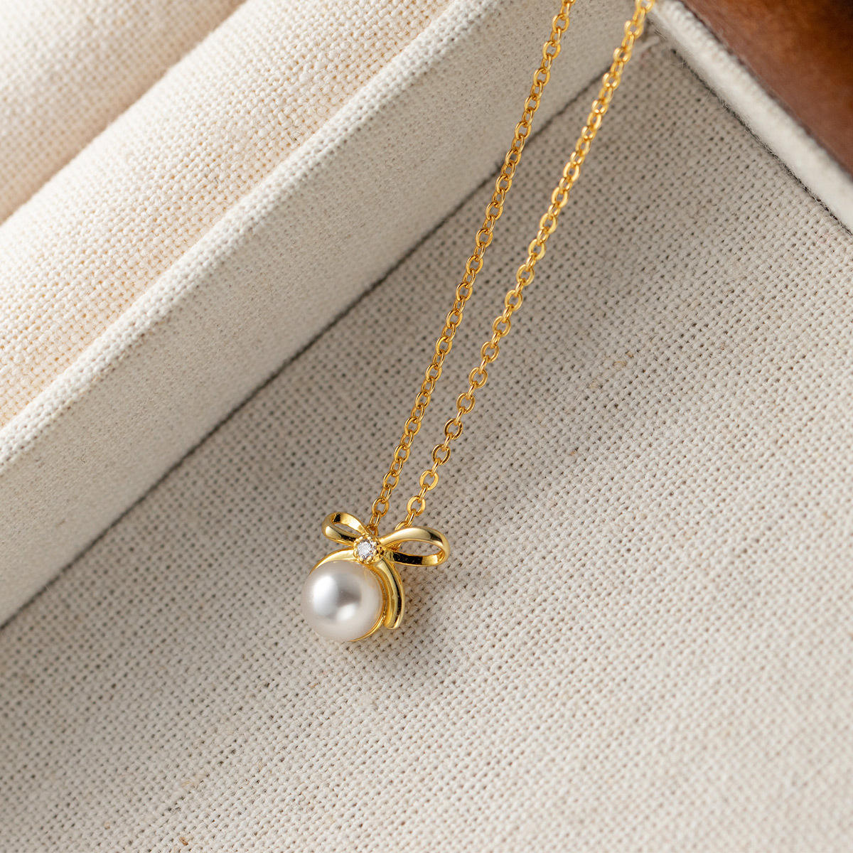 Butterfly Pearl Necklace