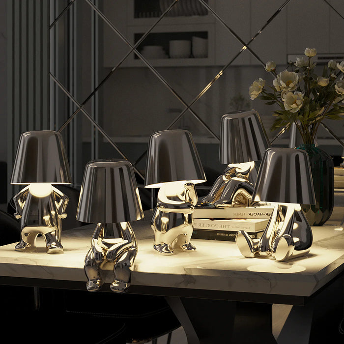 Lampe de table penseur