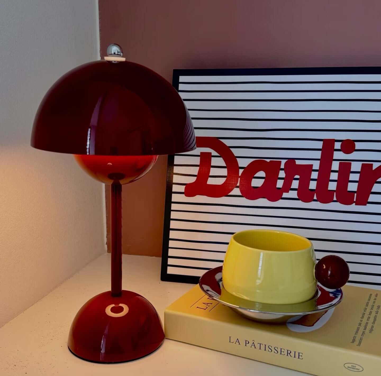 Lampe de Table LED Touch – 3 Modes de Lumière, Rechargeable et Compacte