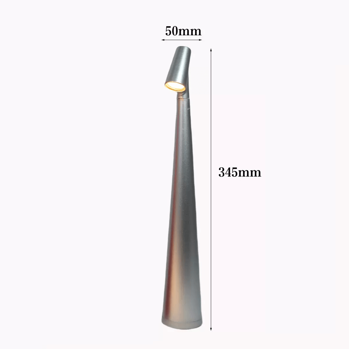 Lampe de Bureau LED à Contrôle Tactile – Rechargeable, Ajustable, Amie des Yeux