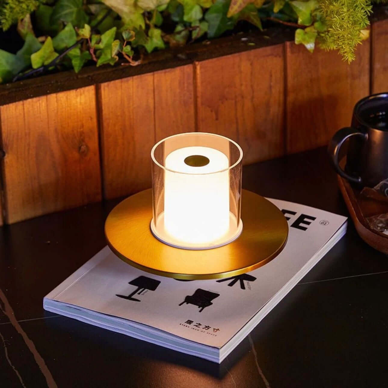 Lampe Bougie Rechargeable – LED Tactile & Gestuelle, Lumière Douce et Amie des Yeux