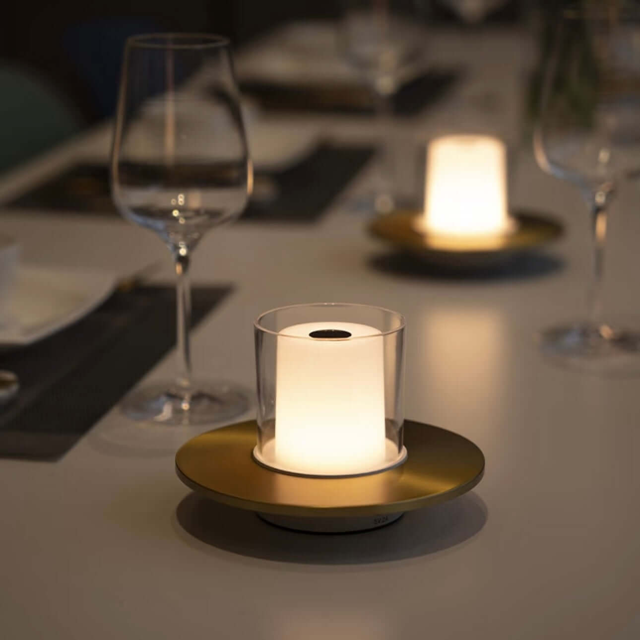 Lampe Bougie Rechargeable – LED Tactile & Gestuelle, Lumière Douce et Amie des Yeux