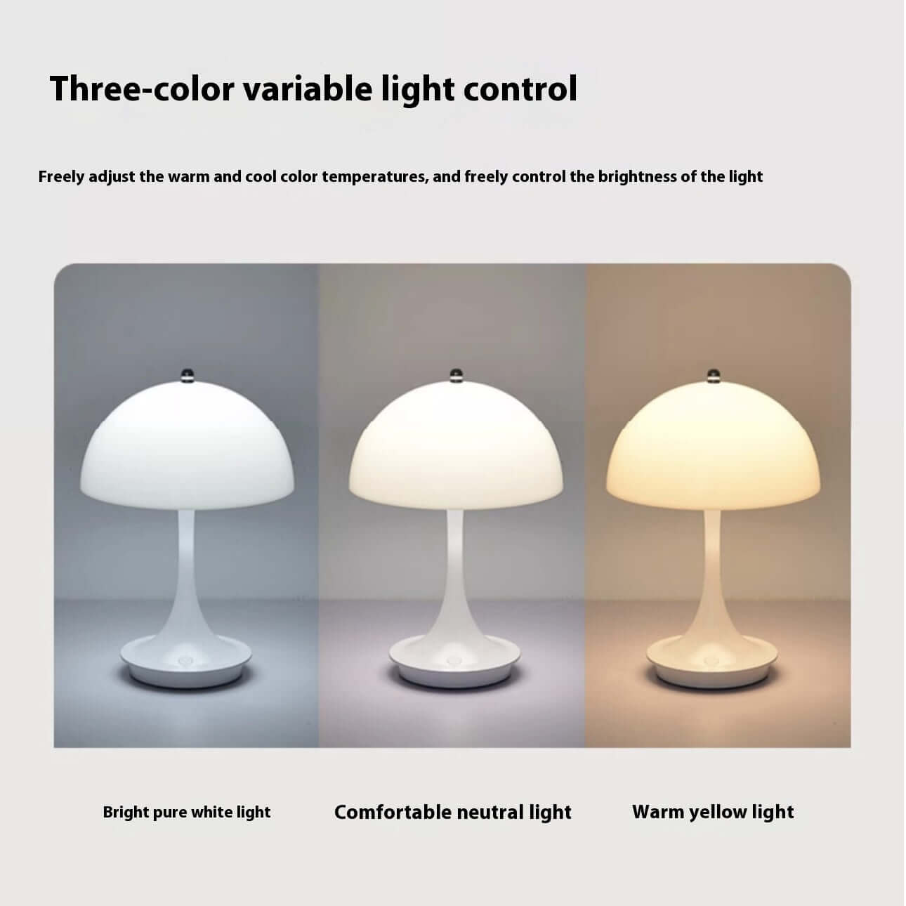 Lampe Méduse Rétro – Lampe de Nuit LED Rechargeable Sans Fil