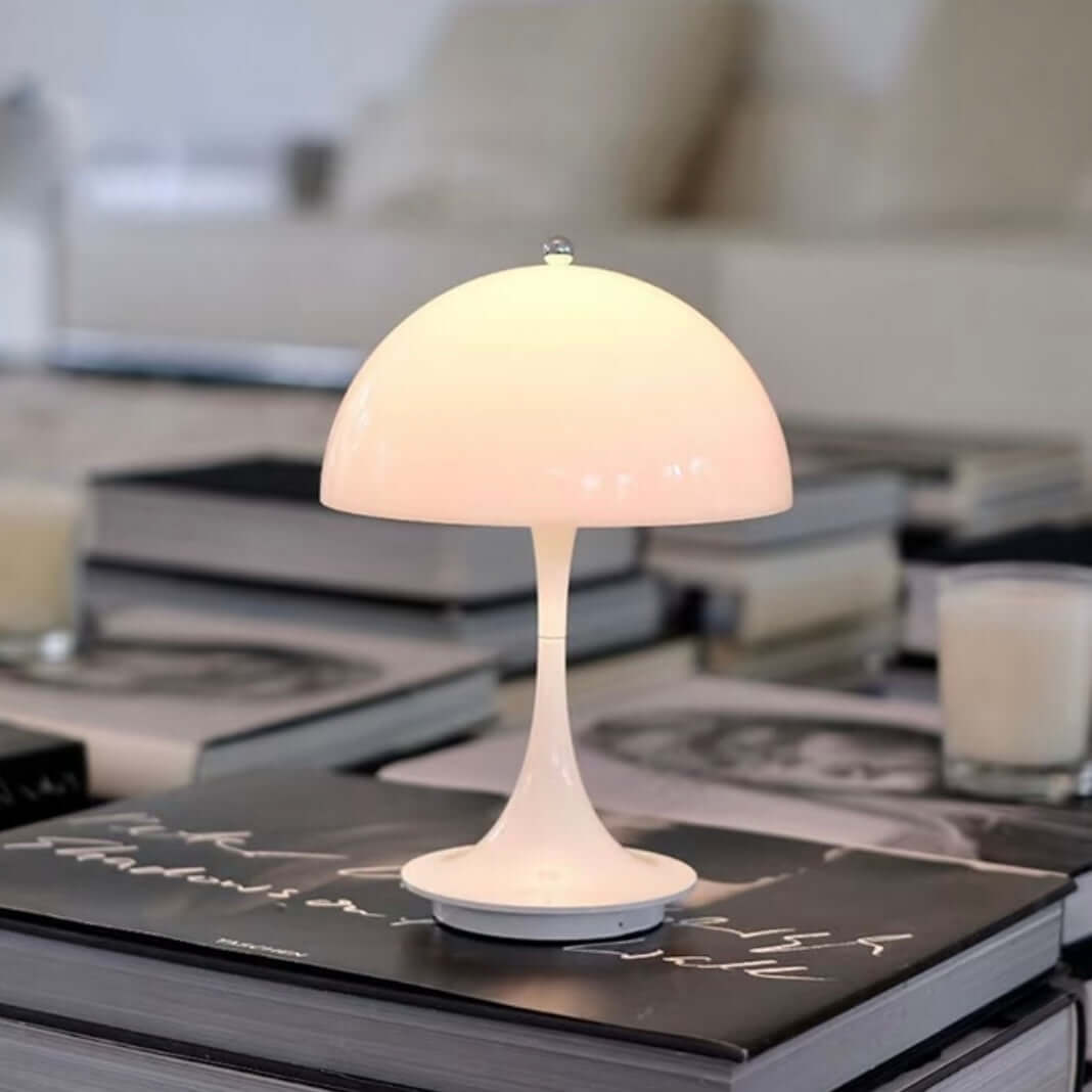 Lampe Méduse Rétro – Lampe de Nuit LED Rechargeable Sans Fil