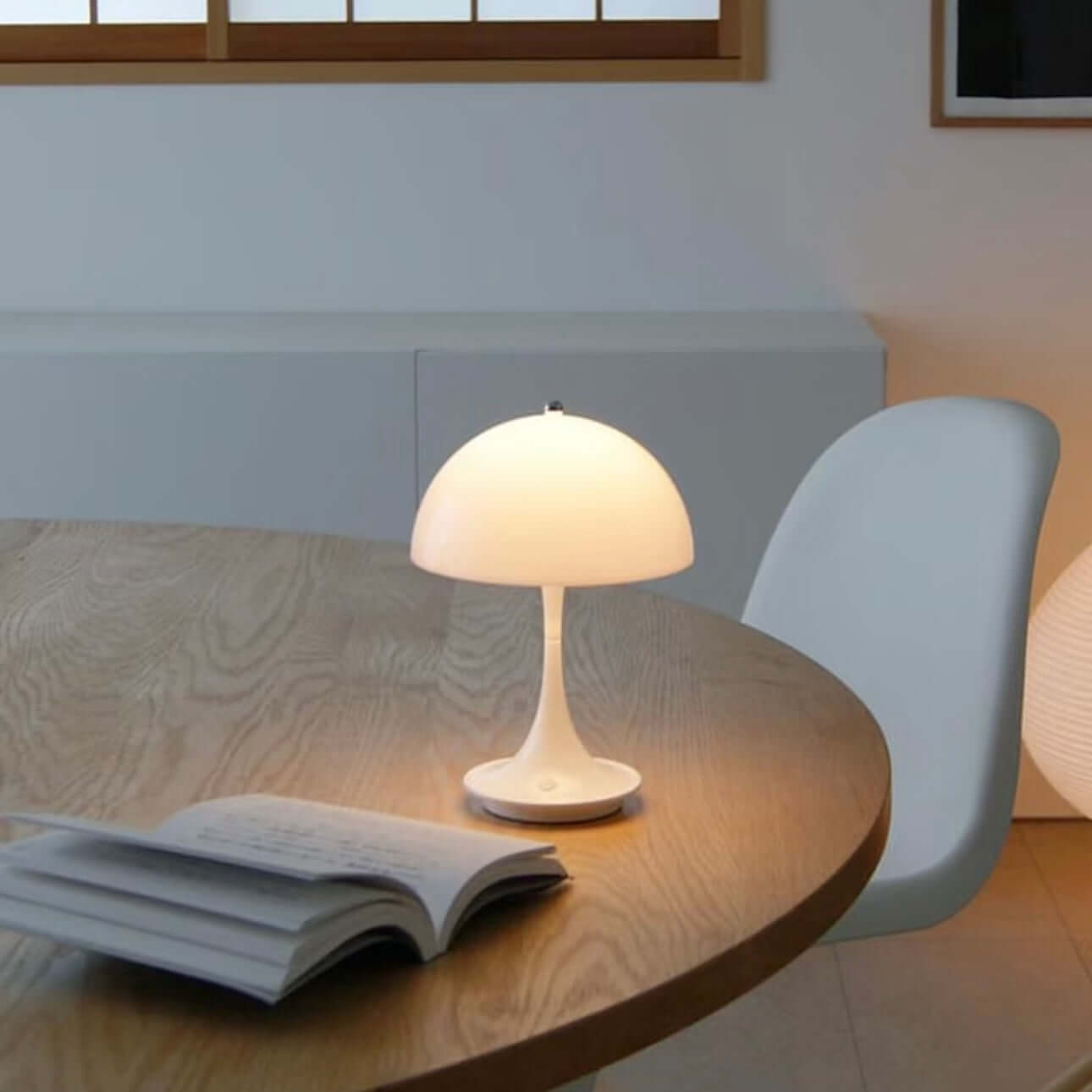Lampe Méduse Rétro – Lampe de Nuit LED Rechargeable Sans Fil