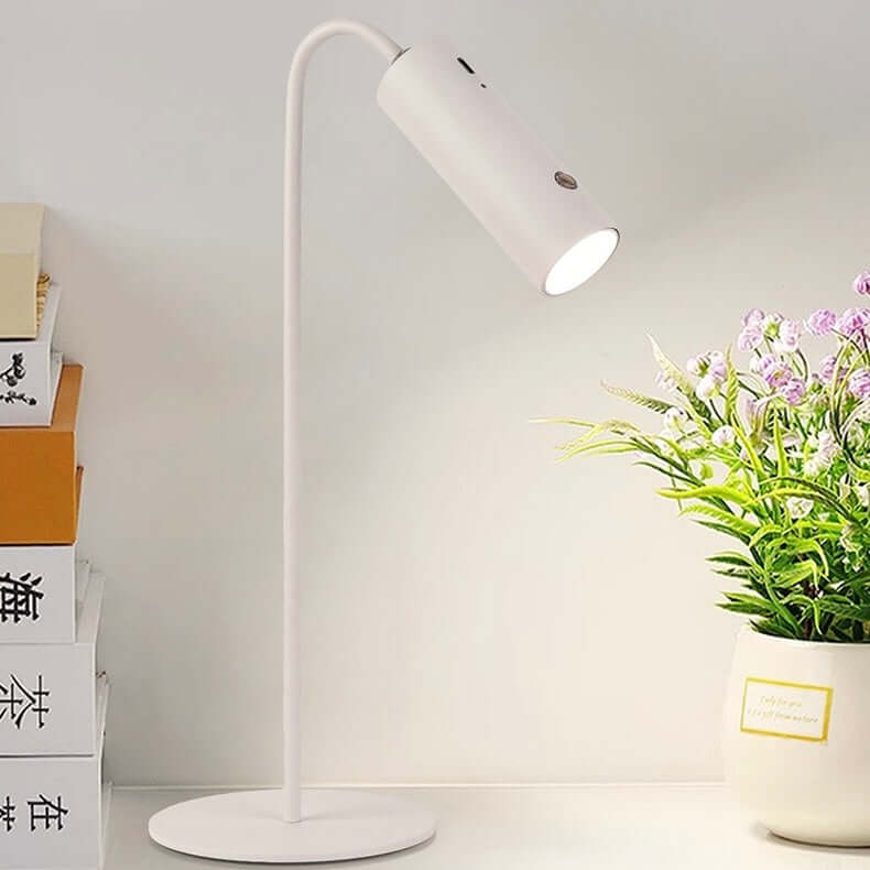Lampe de Bureau Rechargeable – Rotation Magnétique à 360° avec Clip