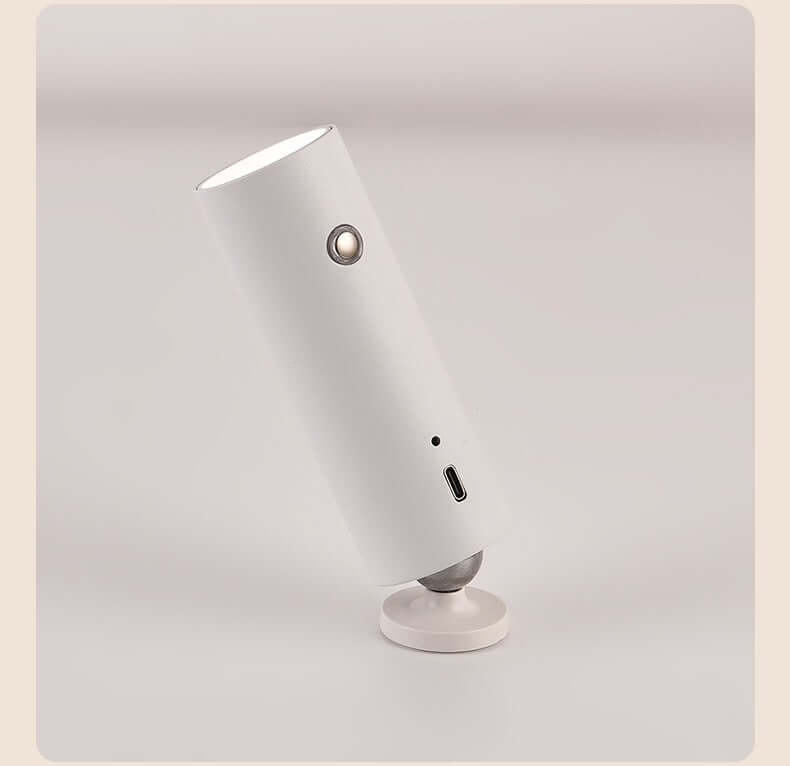 Lampe de Bureau Rechargeable – Rotation Magnétique à 360° avec Clip