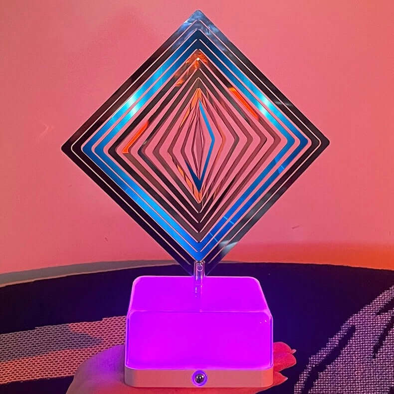 Lampe de Chevet LED – Rotative, Contrôle Tactile, Rechargeable 16 Couleurs
