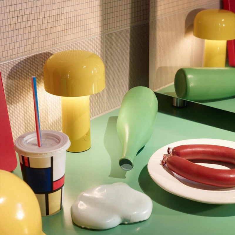 Lampe de Table Champignon LED Scandinave – Contrôle Tactile, Éclairage Douillet