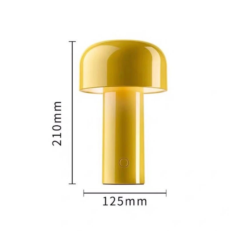 Lampe de Table Champignon LED Scandinave – Contrôle Tactile, Éclairage Douillet