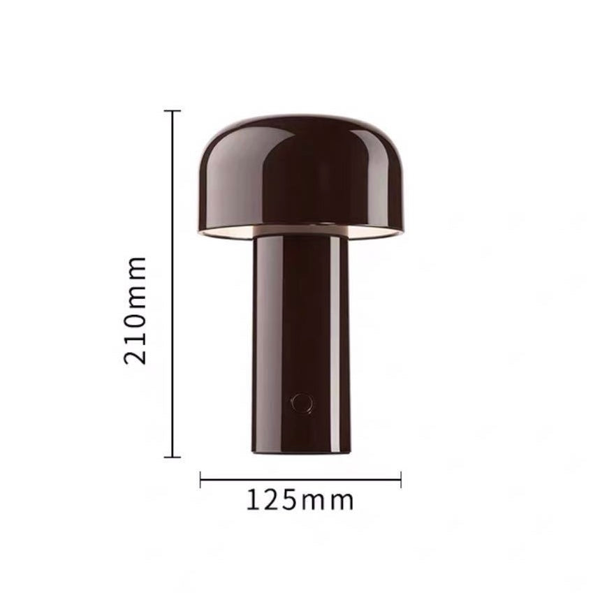 Lampe de Table Champignon LED Scandinave – Contrôle Tactile, Éclairage Douillet