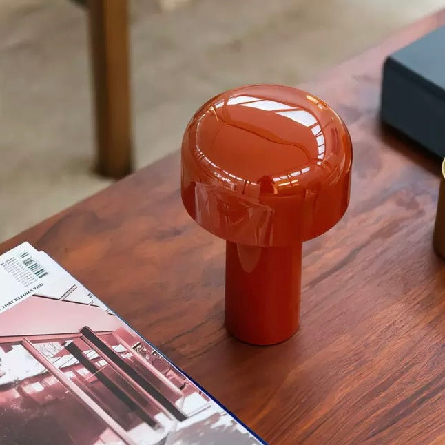 Lampe de Table Champignon LED Scandinave – Contrôle Tactile, Éclairage Douillet