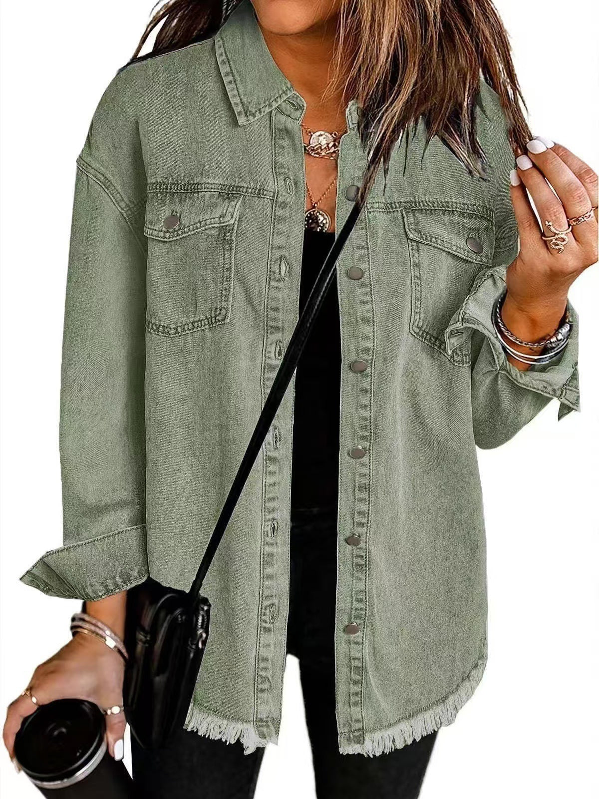 KATJA | Veste en jean décontractée