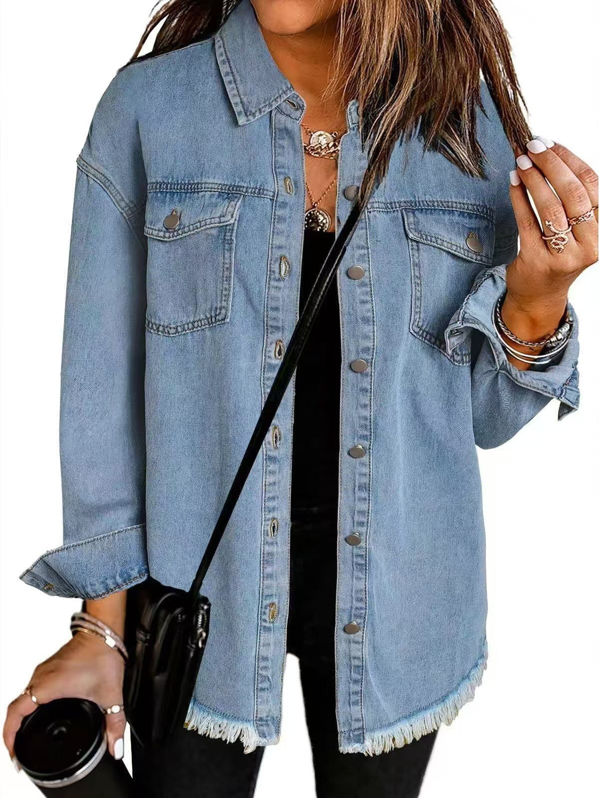 KATJA | Veste en jean décontractée