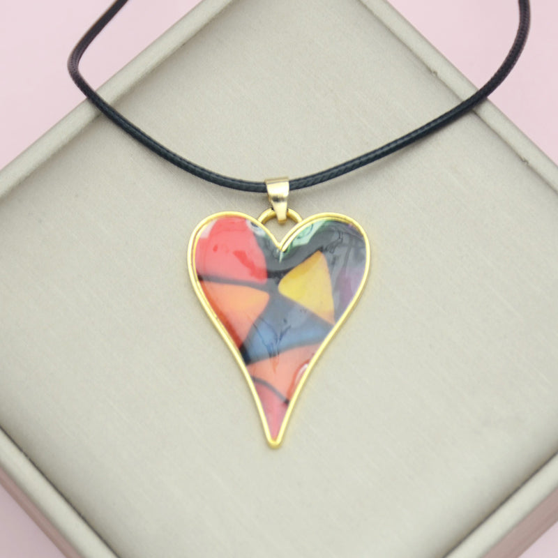 Heart™ - DESIGN ÉLÉGANT AVEC PENDENTIF EN FORME DE CŒUR