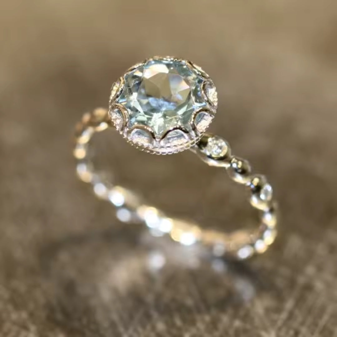 Rounded Glass Ring
