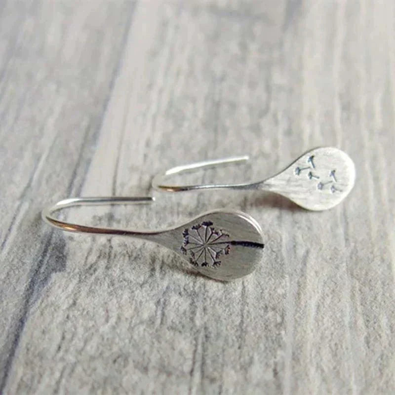 Boucles d'oreilles en argent vintage