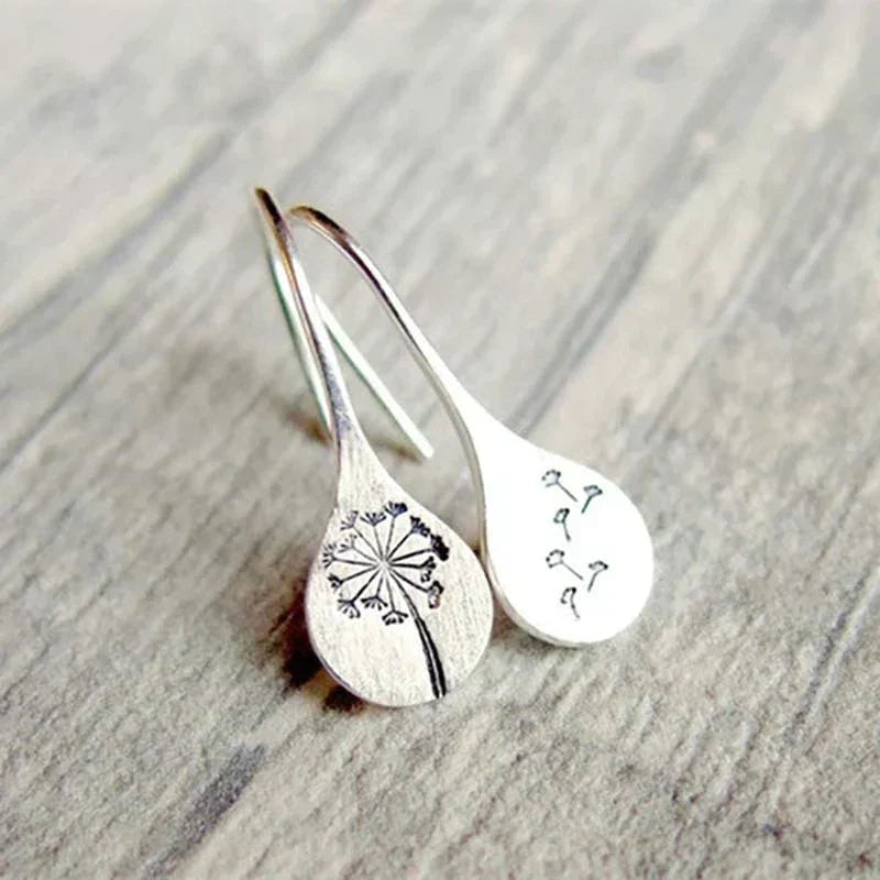 Boucles d'oreilles en argent vintage