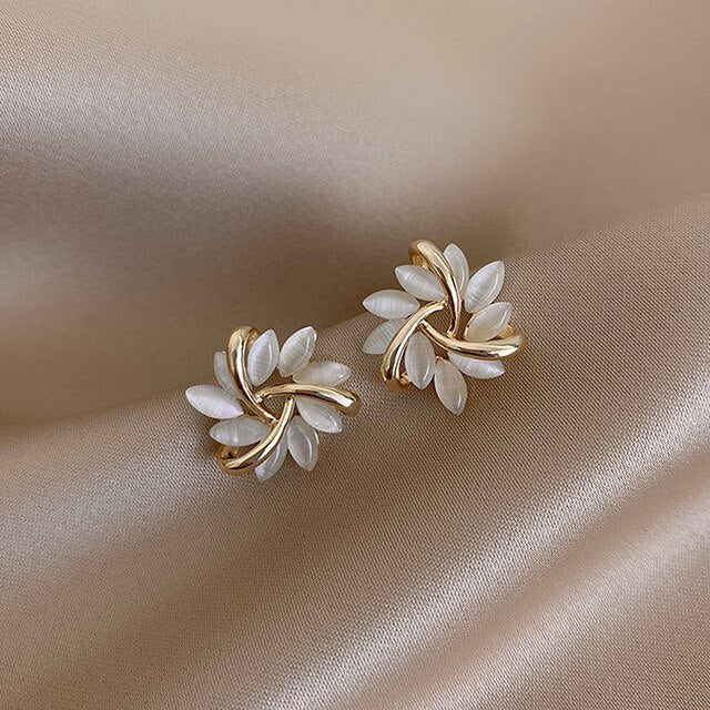 Boucles d'oreilles Opale de Luxe