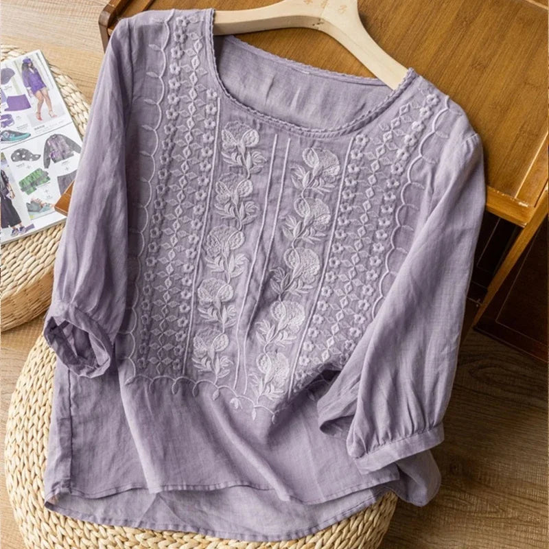 MARIA™ - BLOUSE PRINTEMPS LÉGÈRE DÉCONTRACTÉE