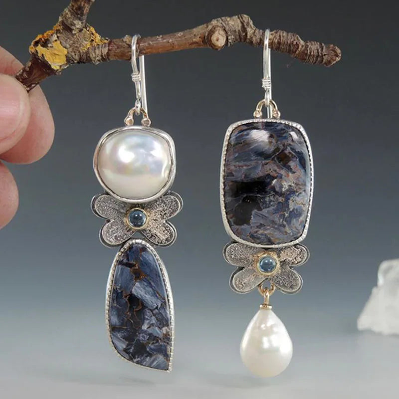 Boucles d'oreilles Fleurs Mystérieuses