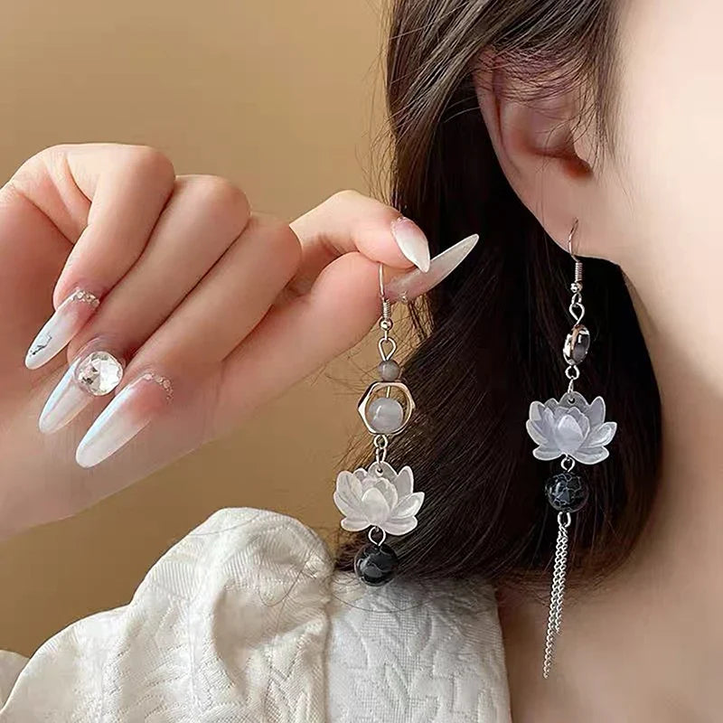 Boucles d'oreilles Lotus Élégantes