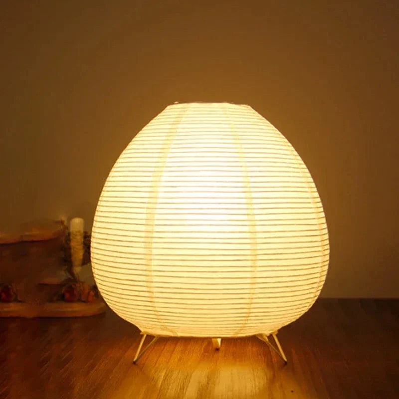 Lampe LED en papier de riz Nikko